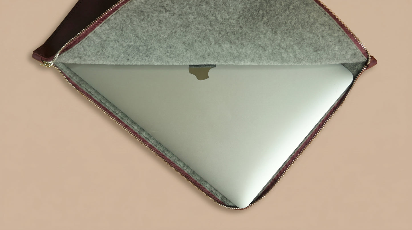 MacBook Hülle mit Reißverschluss