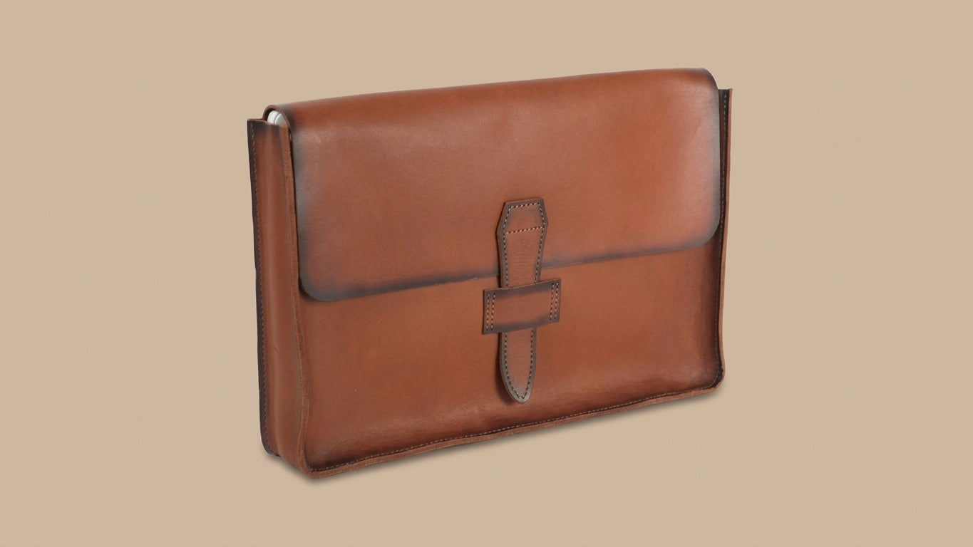 Leder Dokumentenmappe