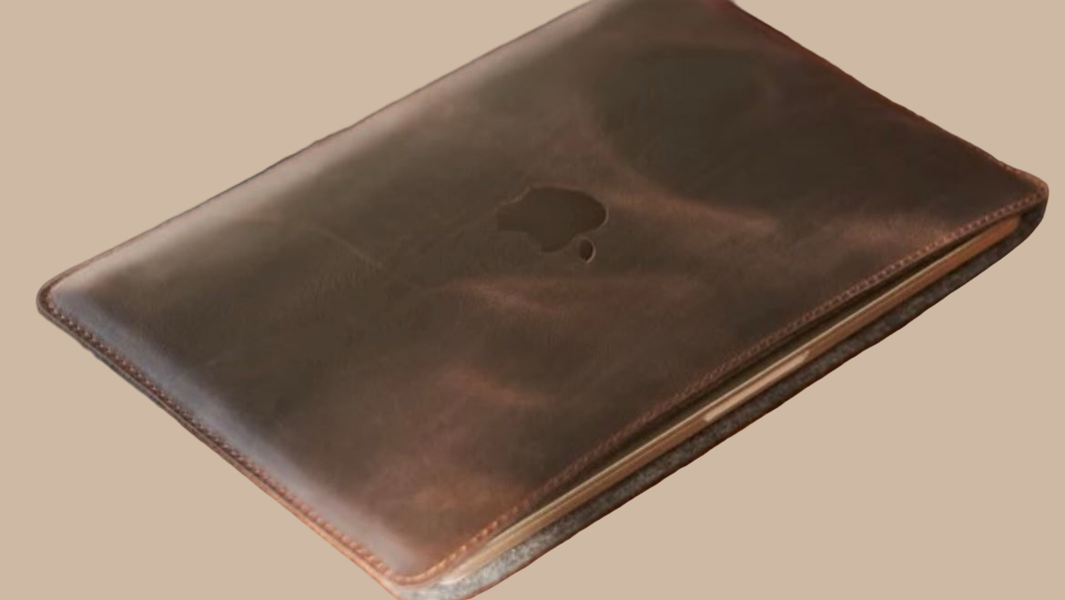 Leder MacBook Hülle (Brown)