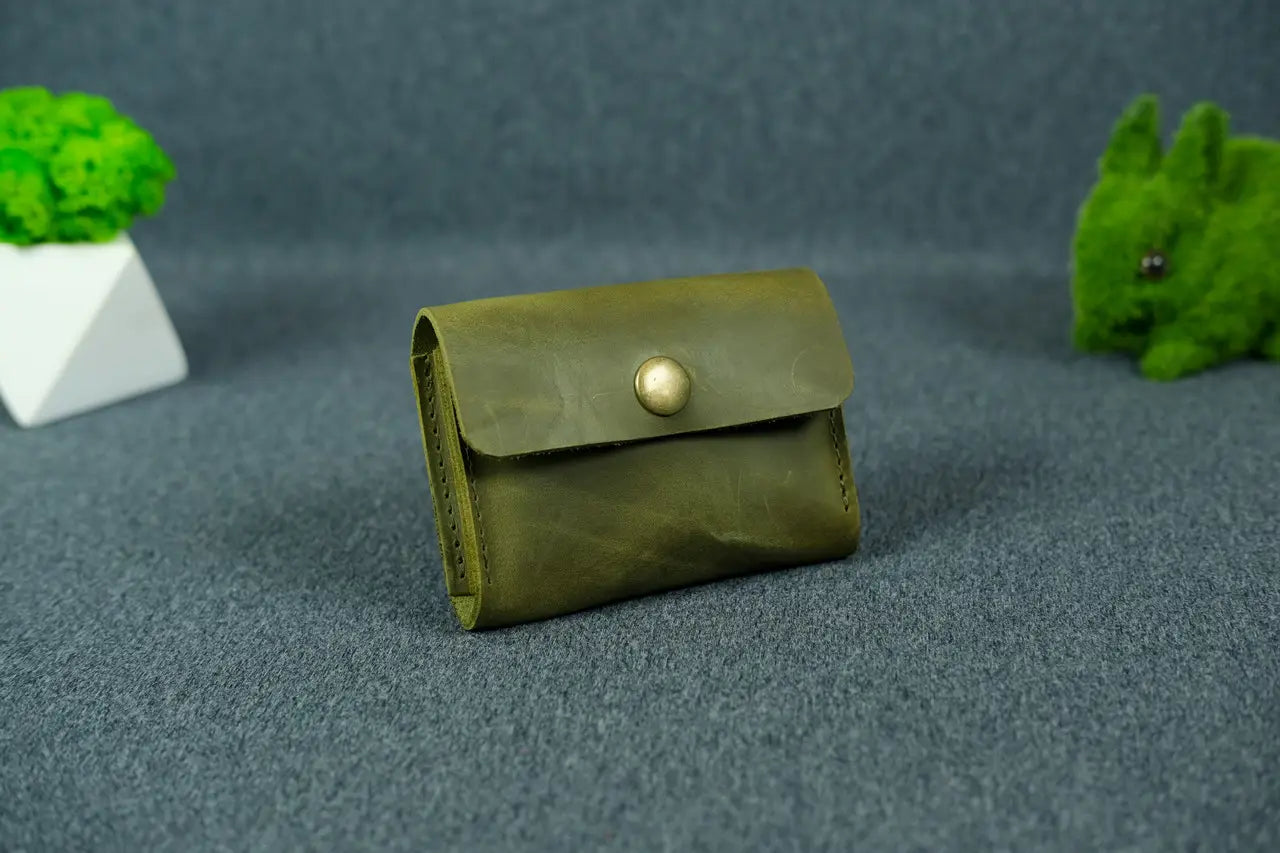 Leather business card holder