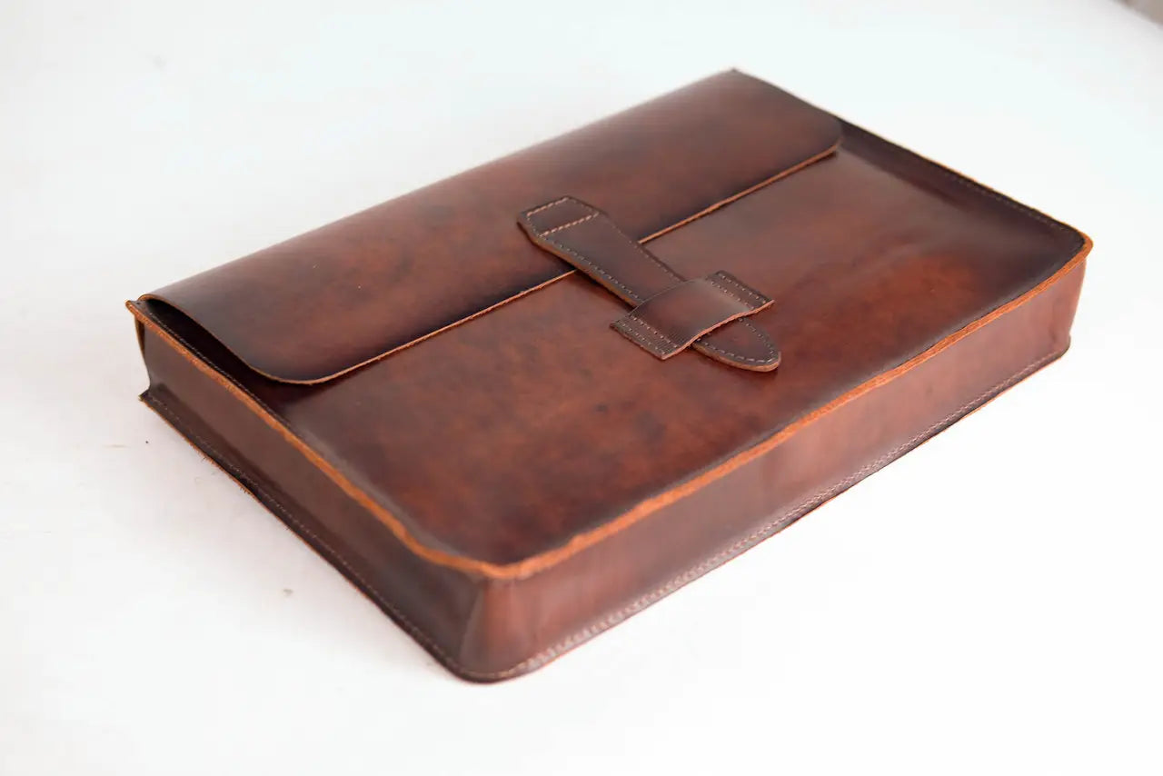 Leder Dokumentenmappe