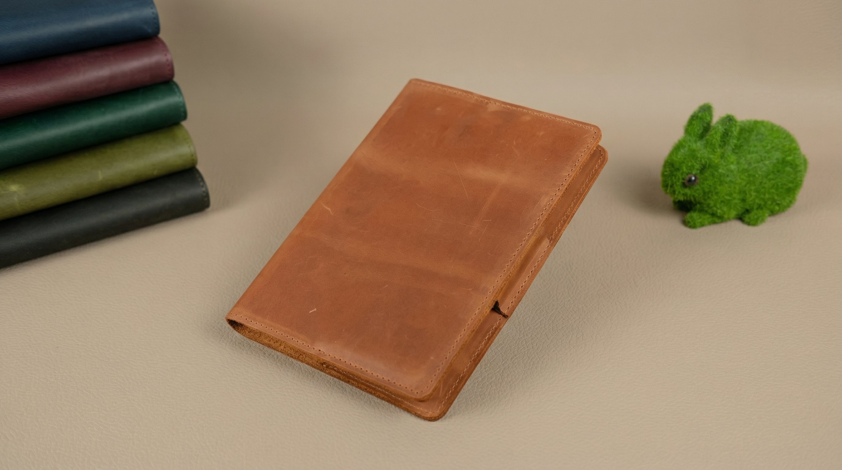 Leder A5-Notizbuchhülle zum Nachfüllen