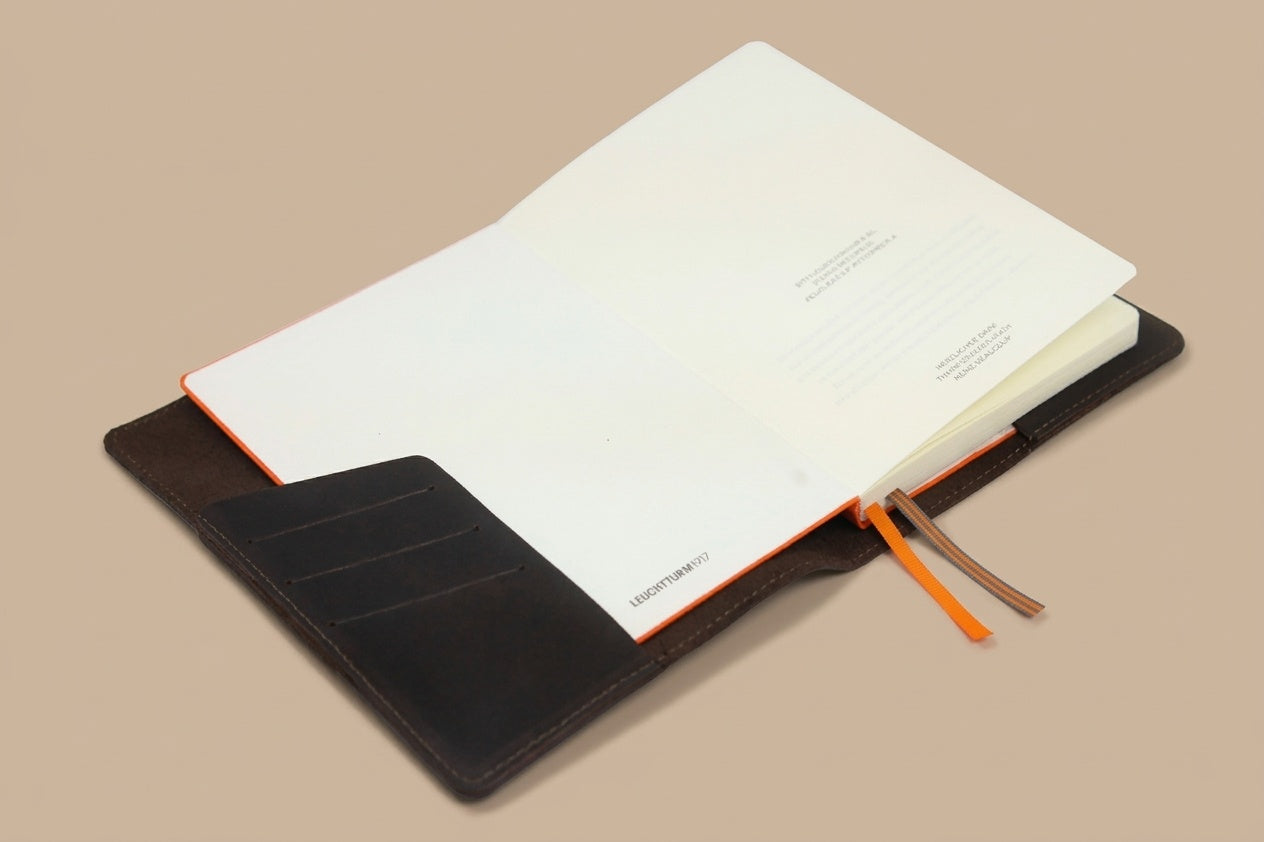Notizbuchhülle A5 Design Nr. 11 aus echtem Leder