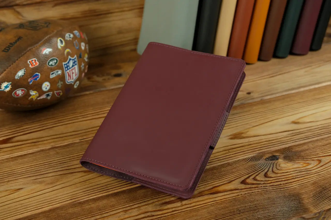 Leder A5-Notizbuchhülle zum Nachfüllen