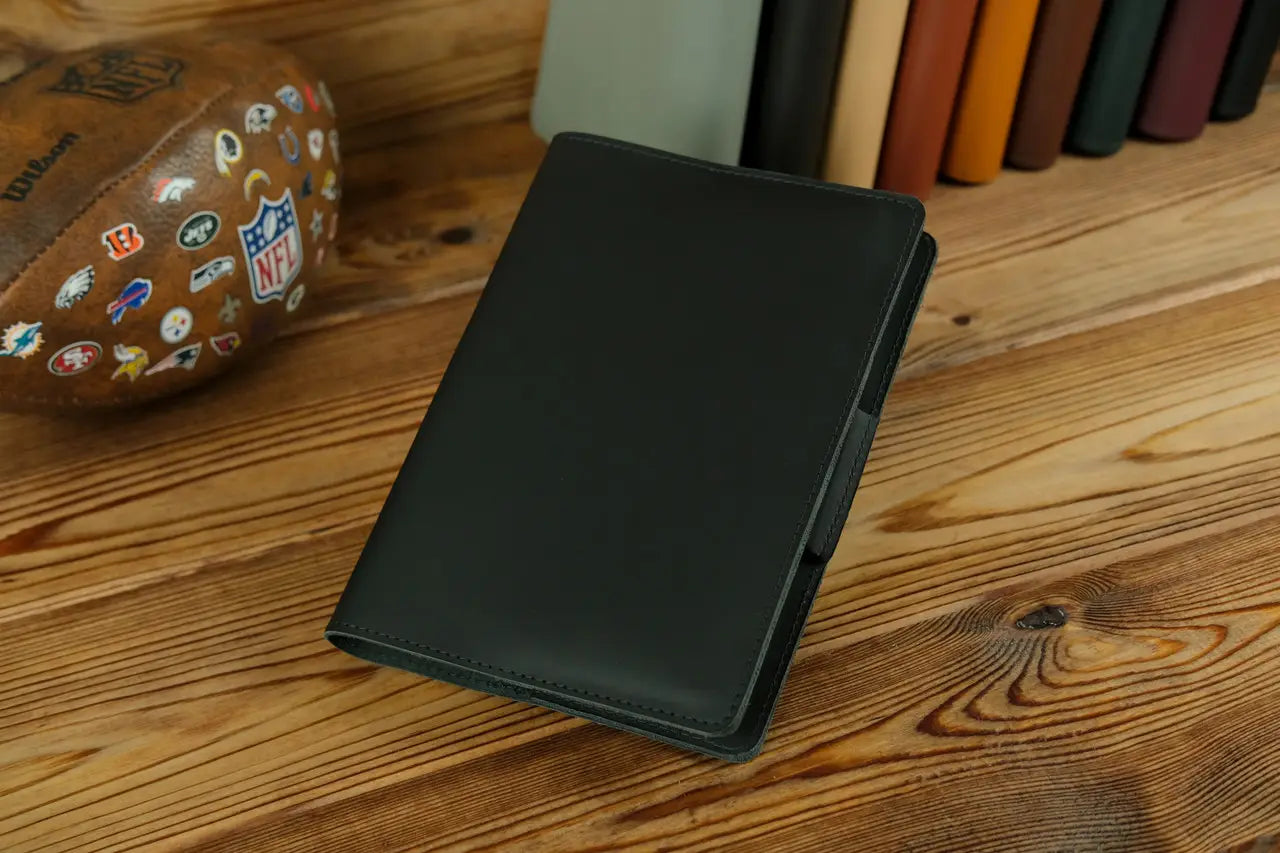 Leder A5-Notizbuchhülle zum Nachfüllen