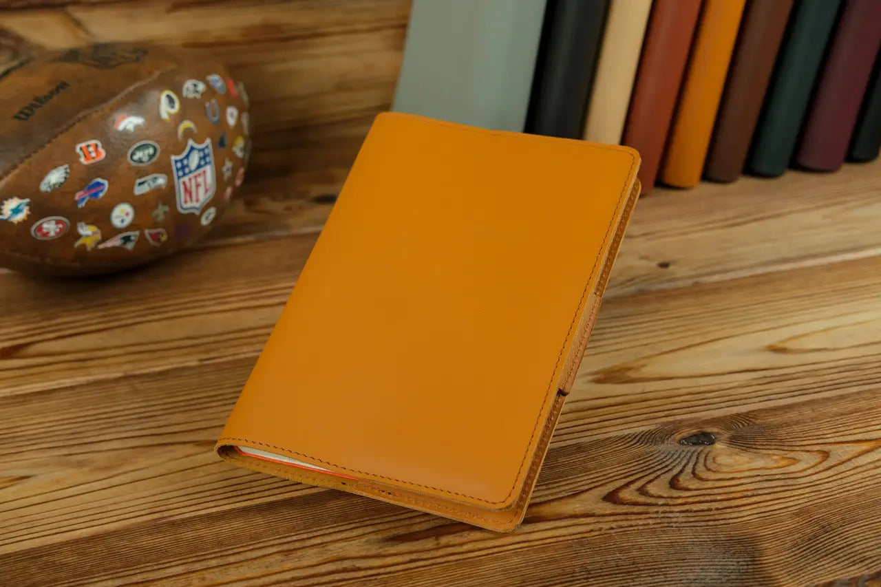 Leder A5-Notizbuchhülle zum Nachfüllen