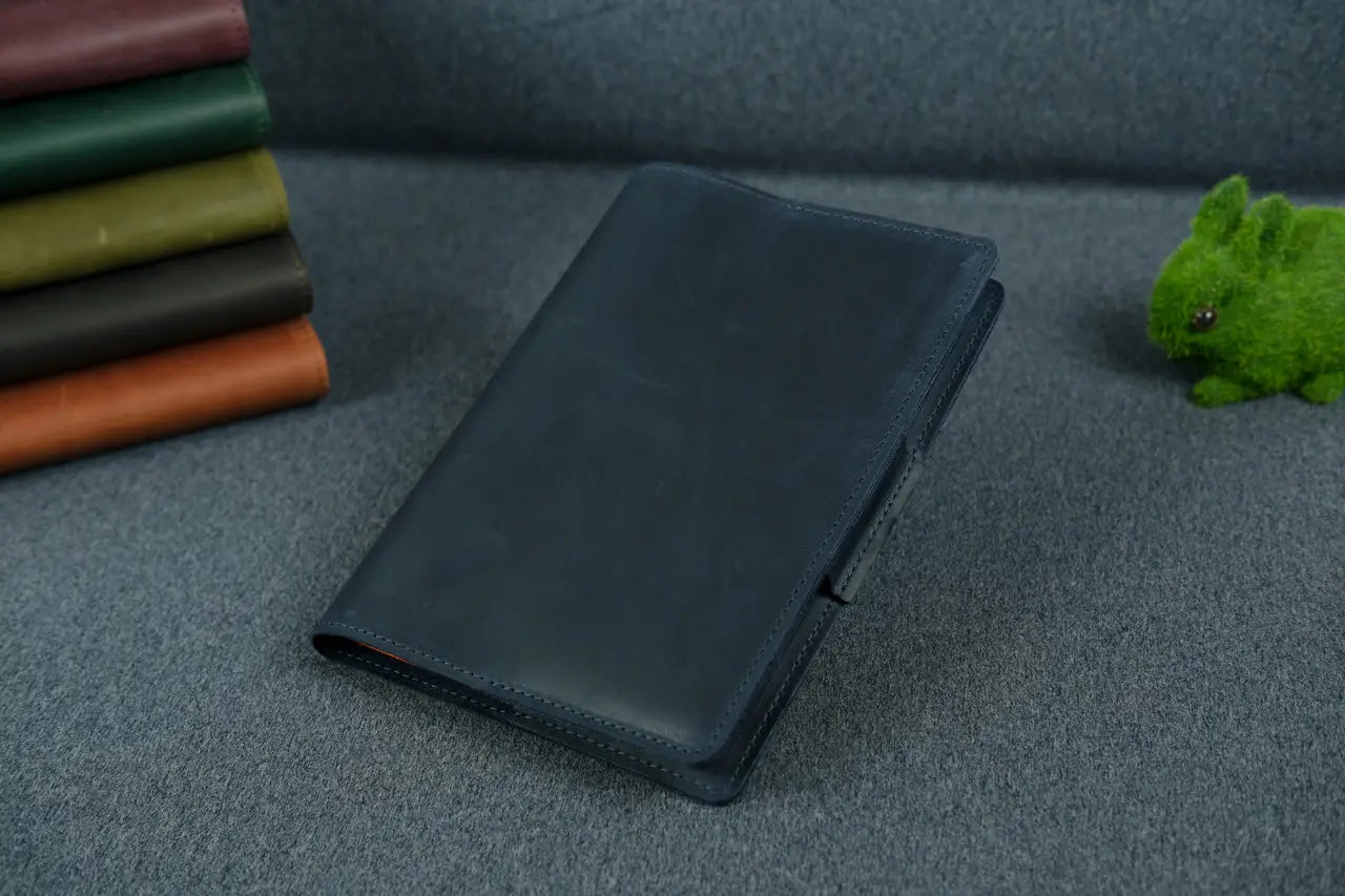 Leder A5-Notizbuchhülle zum Nachfüllen