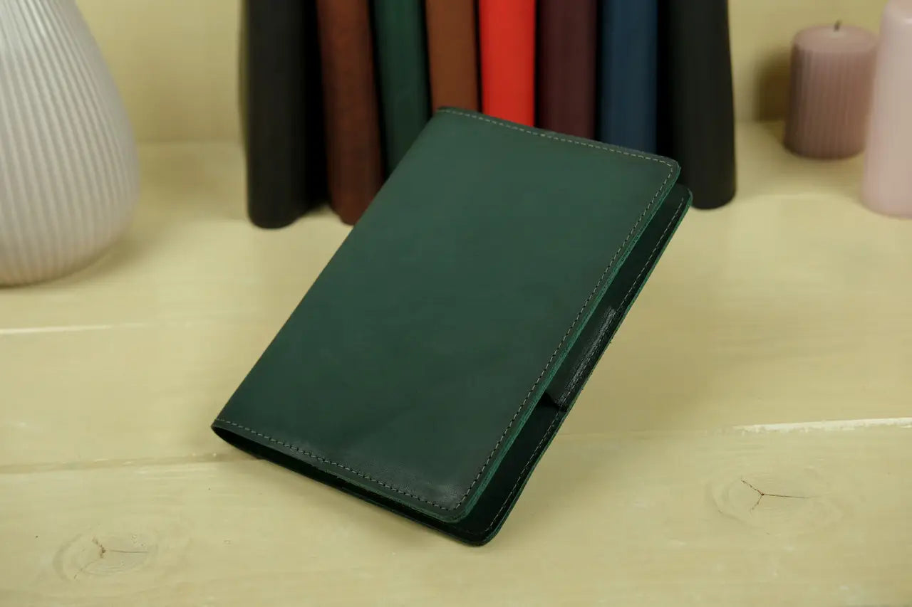 Leder A5-Notizbuchhülle zum Nachfüllen