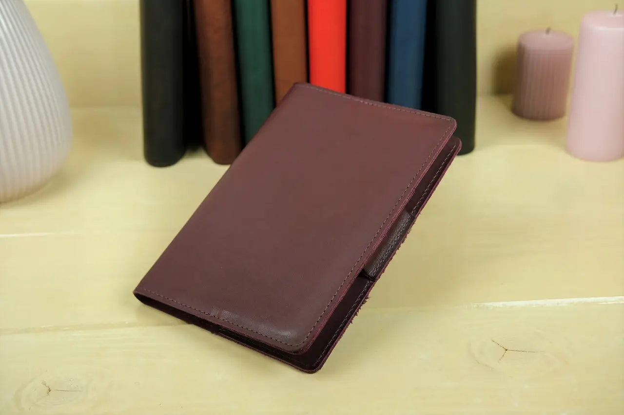 Leder A5-Notizbuchhülle zum Nachfüllen