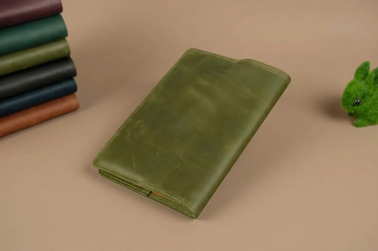 Notizbuchhülle A5 Design Nr. 2 aus echtem Leder