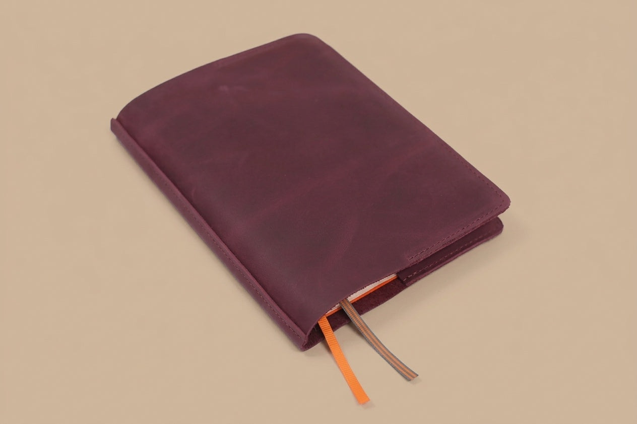 Notizbuchhülle A5 Design Nr. 9 aus echtem Leder