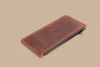 Genuine Leather Zipper Pencil Case