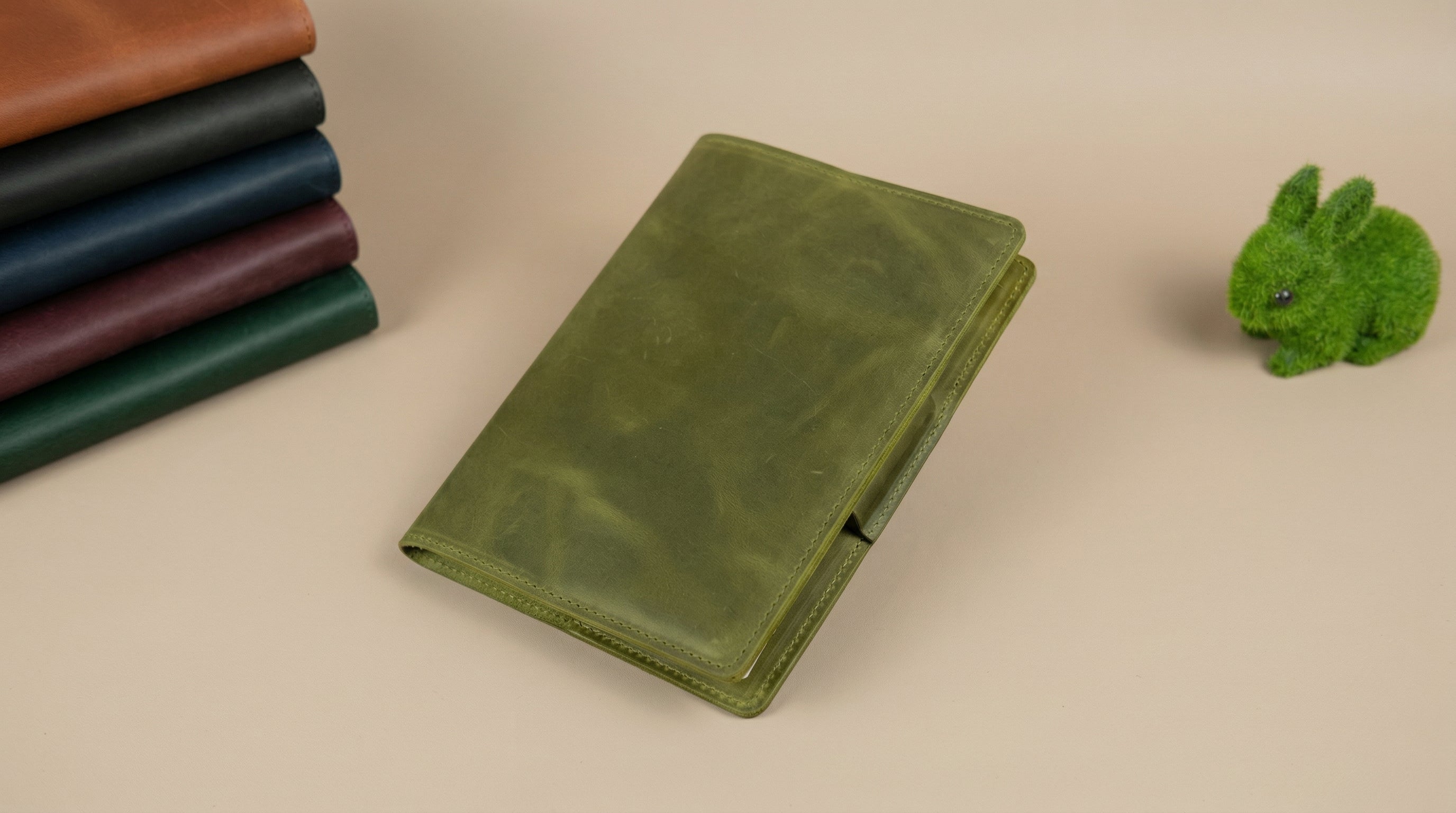 Leder A5-Notizbuchhülle zum Nachfüllen