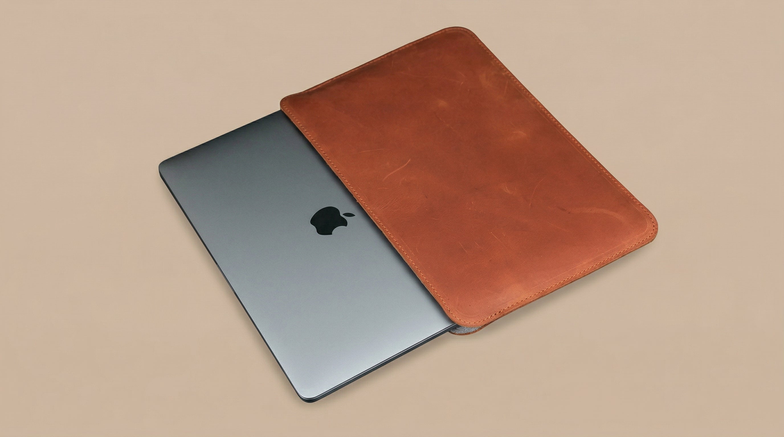 Laptop- und Dokumententasche mit Filz