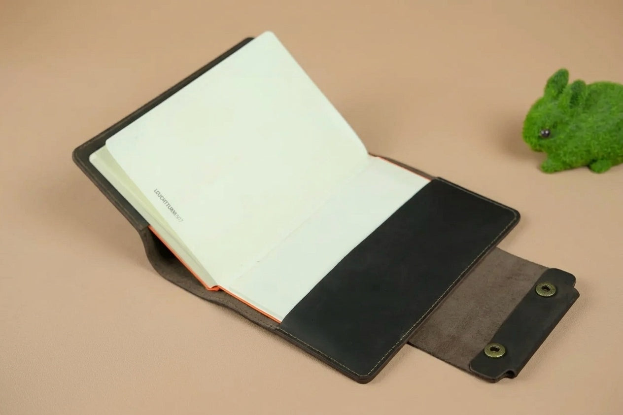 Notizbuchhülle A5 Design Nr. 2 aus echtem Leder