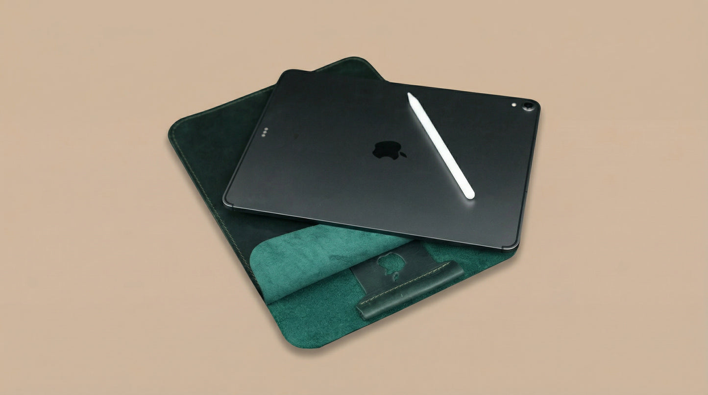 iPad Hülle mit Apple Pencil