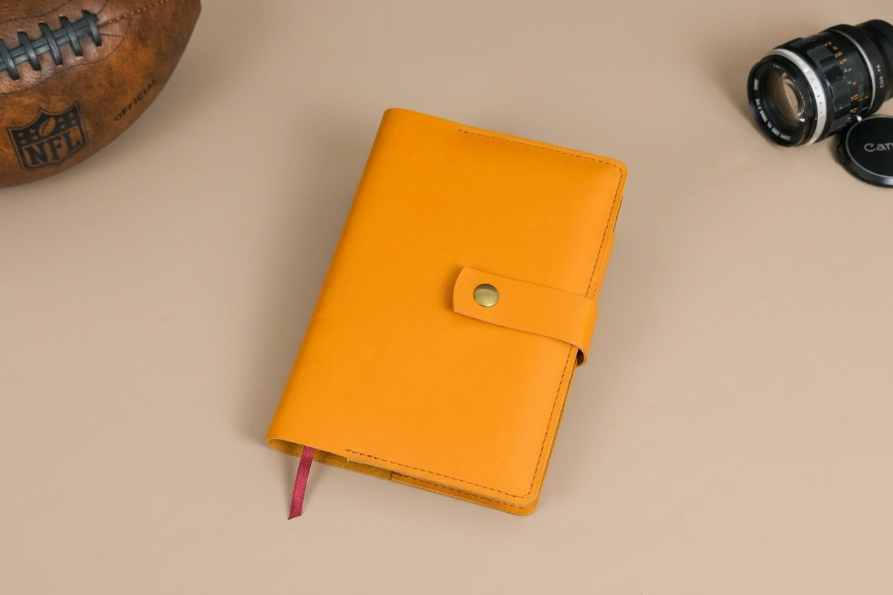 Notizbuchhülle A5 Design Nr. 5 aus echtem Leder