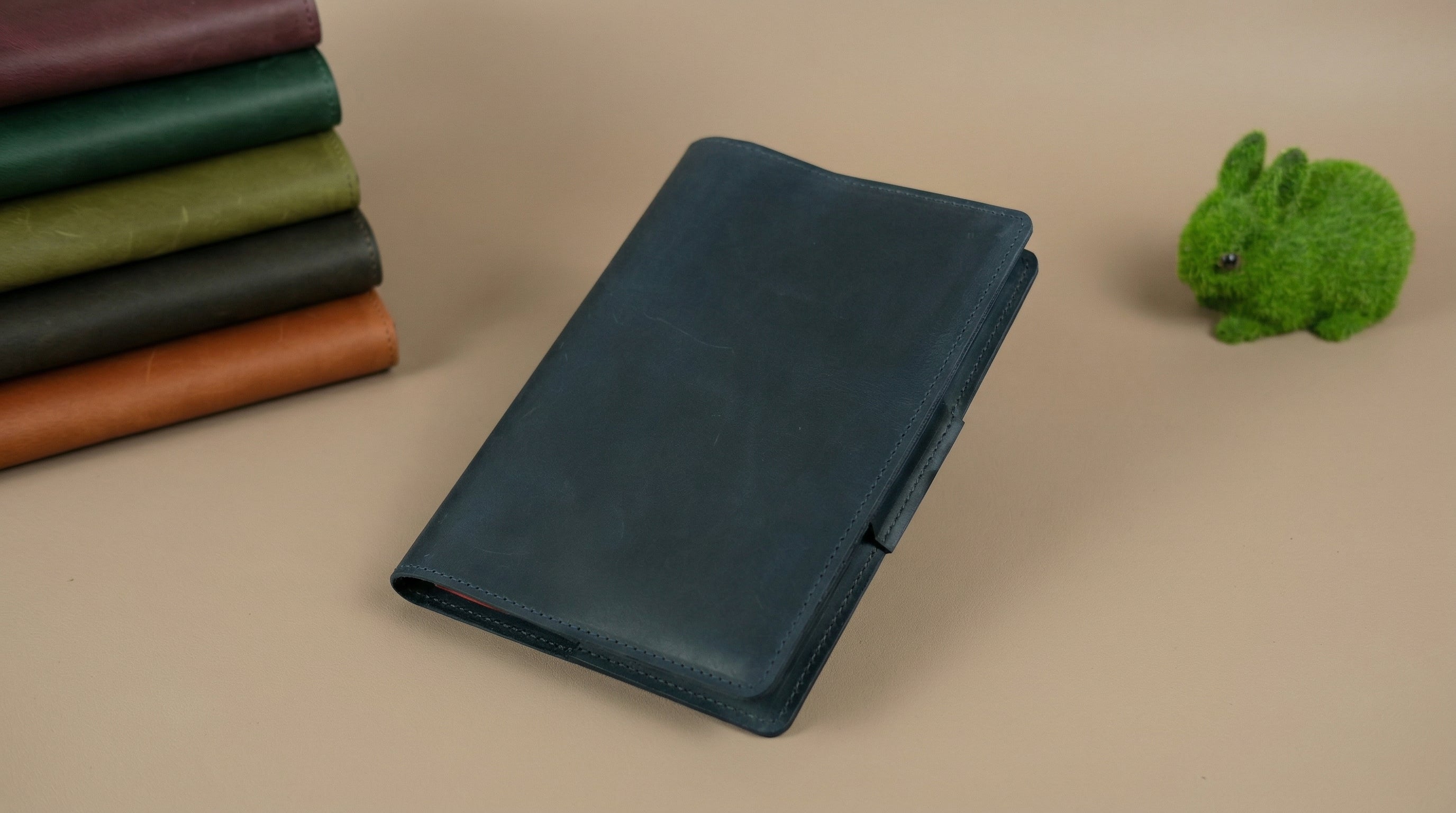 Leder A5-Notizbuchhülle zum Nachfüllen