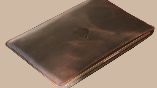 Leder MacBook Hülle (Brown)