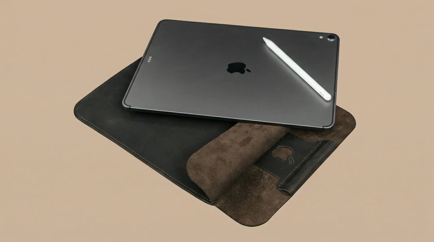 iPad Hülle mit Apple Pencil