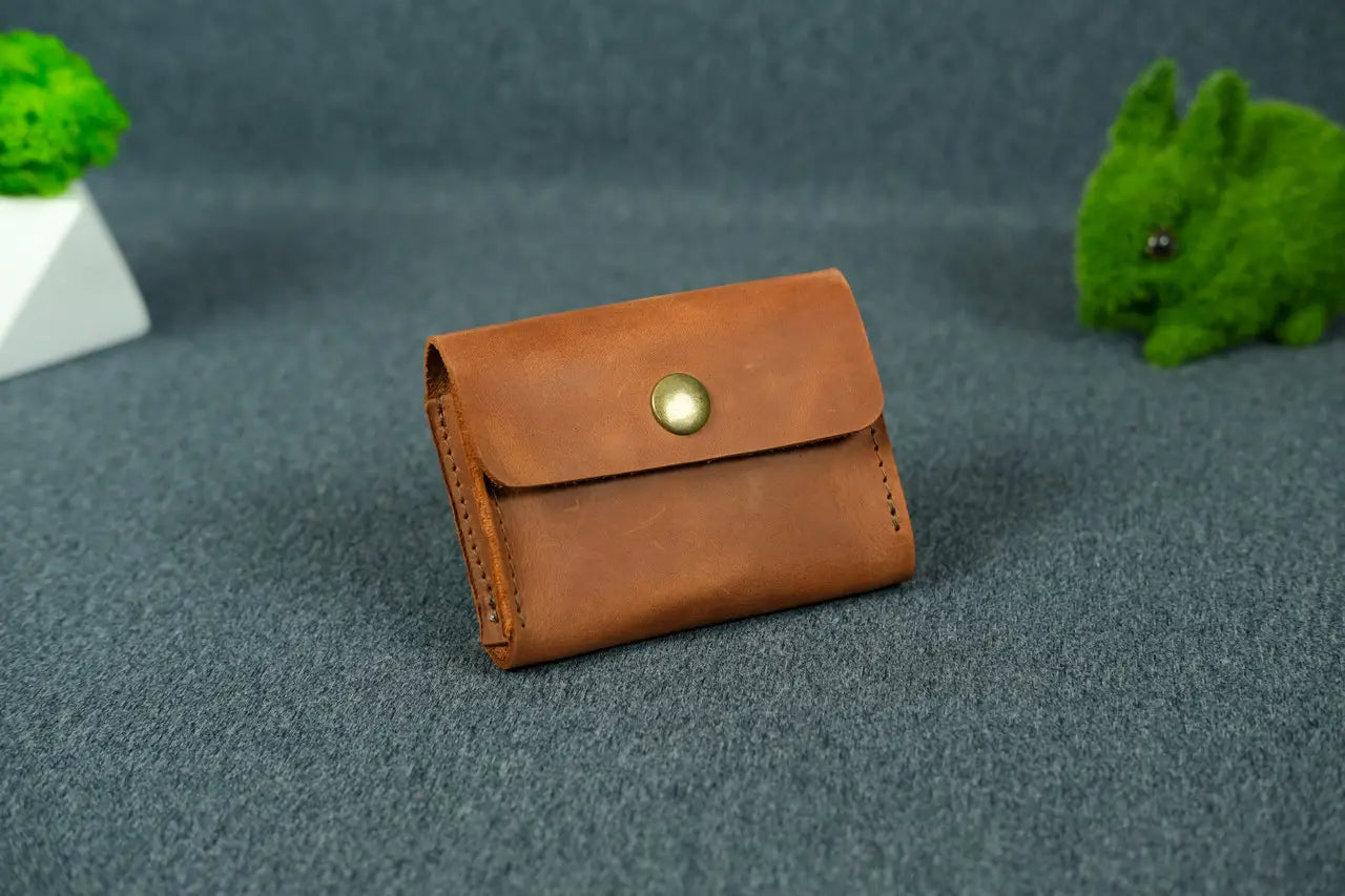 Leather business card holder