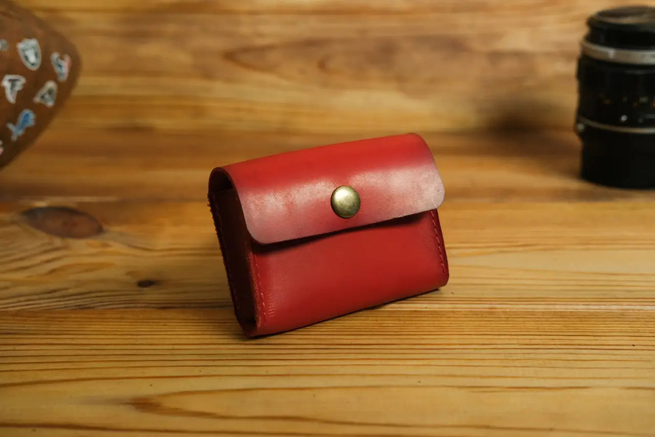 Leather business card holder