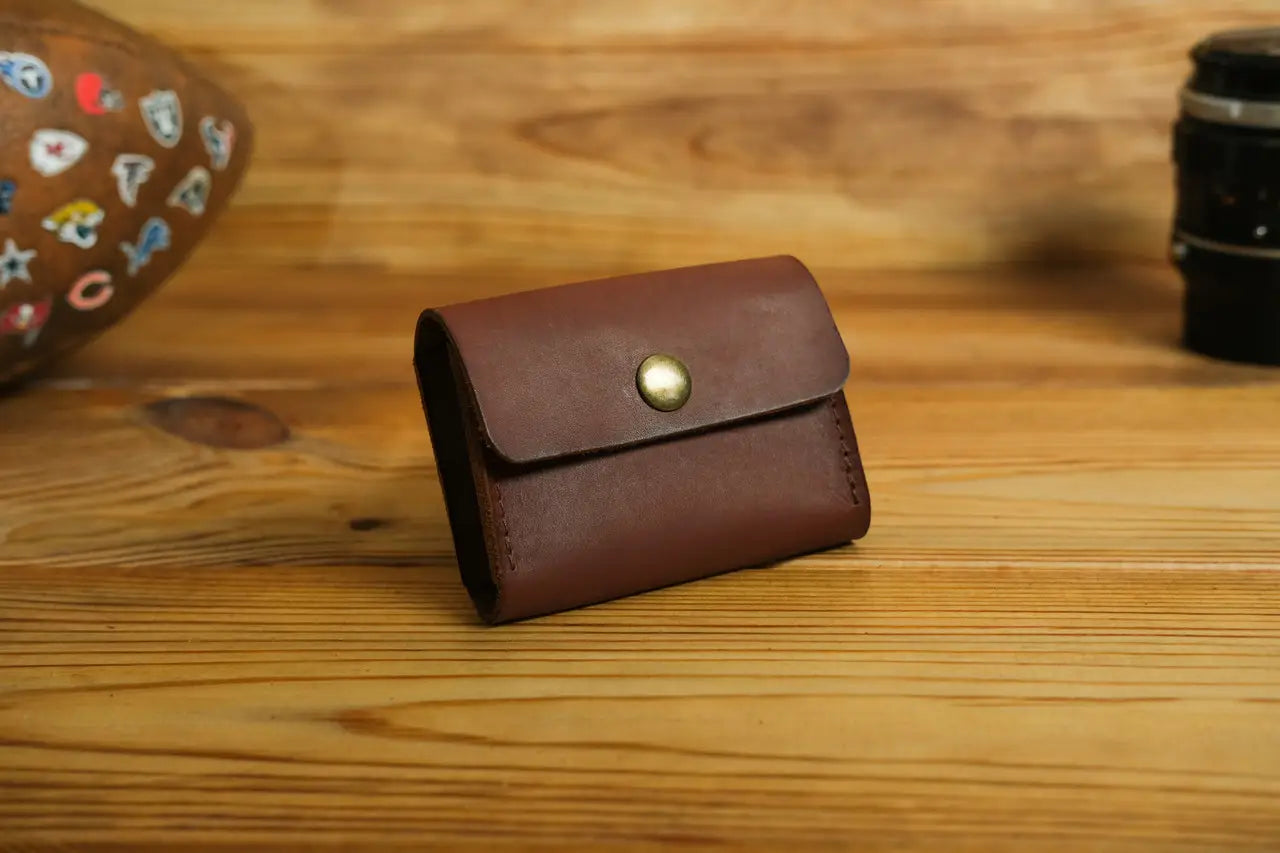 Leather business card holder