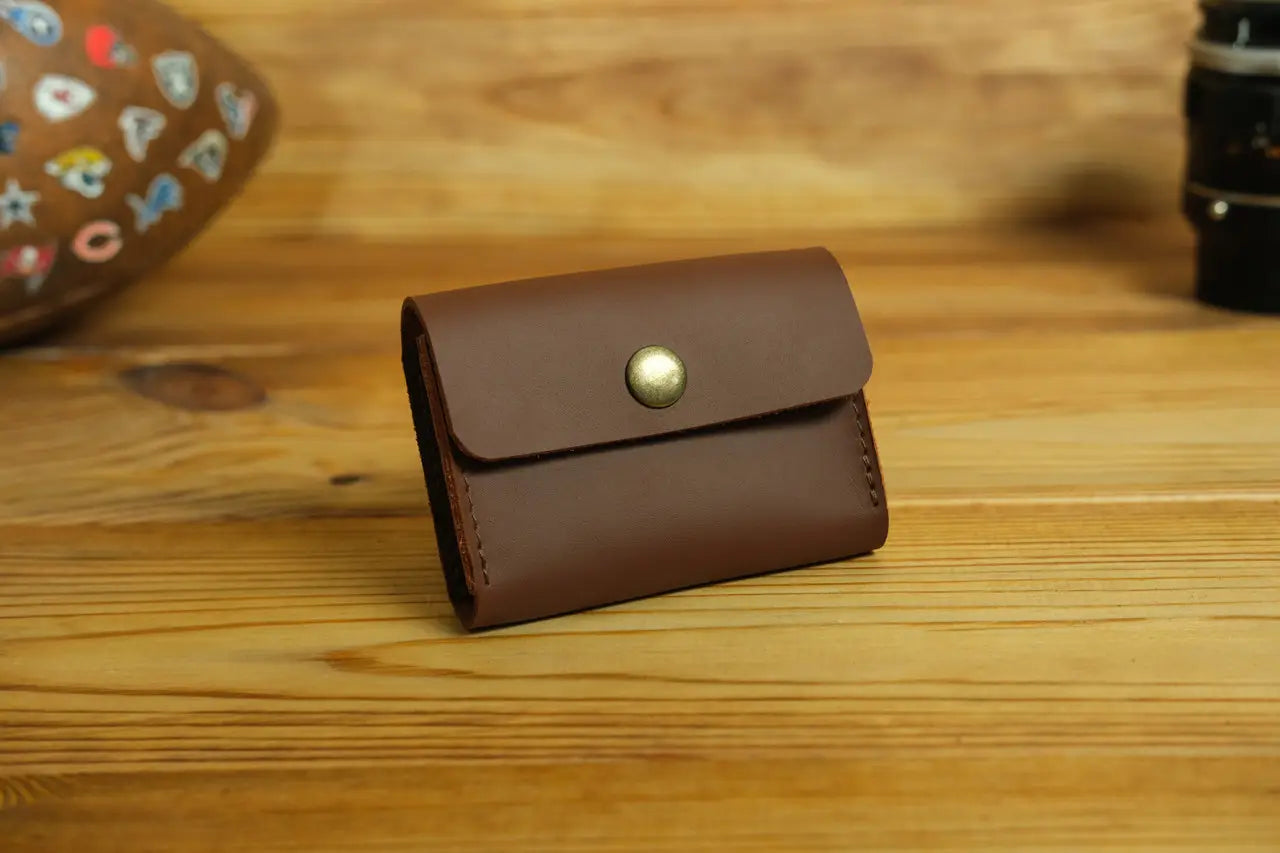 Leather business card holder